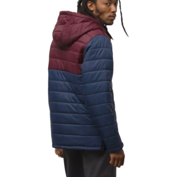 💖MEGA SALE💖VANS Men’s Hutton Anorak Jacket Navy Sweatshirt Puffer  VN0A5KLSKF1 - Picture 2 of 4